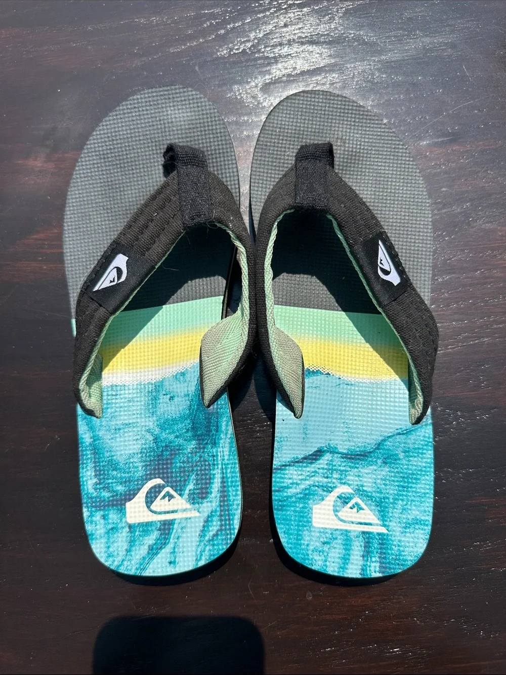 Boys Quicksilver Flip Flops